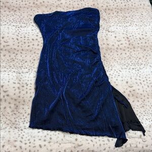 Princess Polly Royal Blue Strapless Dress